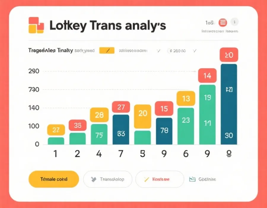 号码走势与分布示意