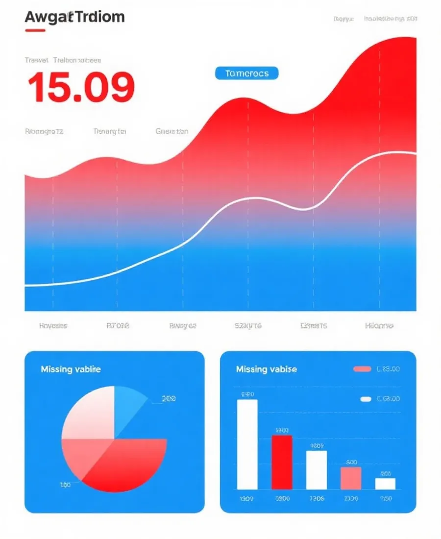 号码走势热度图与遗漏值示意图